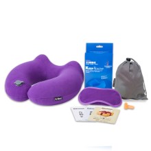 紫色(送眼罩+耳塞+收纳袋）