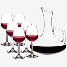 进口红酒杯高脚杯醒酒器套