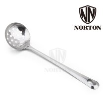 NORTON 诺顿 乐尚厨房工具6件套家用不锈钢加厚汤勺漏勺碗碟夹防烫夹防烫手套百洁布套装耐用易清洗