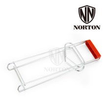 NORTON 诺顿 乐尚厨房工具6件套家用不锈钢加厚汤勺漏勺碗碟夹防烫夹防烫手套百洁布套装耐用易清洗