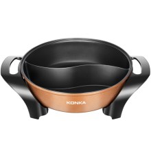 康佳（KONKA）多用途锅电火锅5L多功能家用鸳鸯火锅 KEP-5LM11
