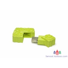 订制中秋月饼礼品U盘32g卡通U盘公司LOGO开模定制任何形状