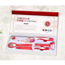 科耐尔不粘烤花波纹刀