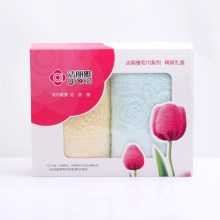 洁丽雅纯棉毛巾 两条装