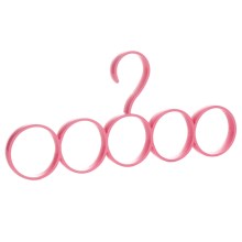 多功能圈圈居家衣架丝巾领带收纳挂架腰带丝巾架围巾架挂皮带架子