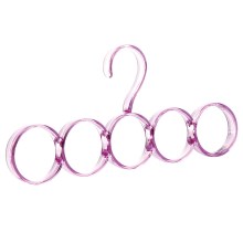 北欧透明紫色5环