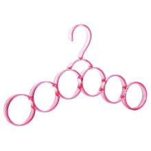 北欧透明红色6环