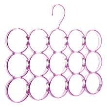 北欧透明紫色15环