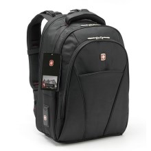 瑞士军刀包十字防水耐磨透气减负双肩时尚商务电脑背包SA4005